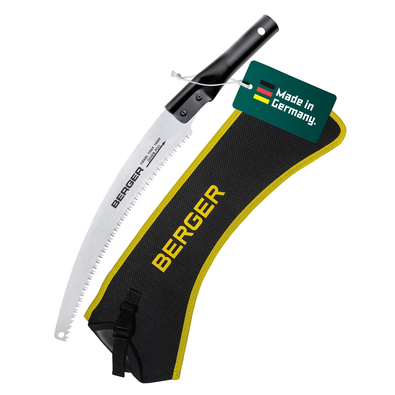 Berger 63813 Set Consisting of Pole Saw and Sheath, Black, 44x15x3.5 cm — image 1