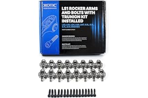 LS1 Rocker Arms with Bolts and Pre-Installed Trunion Kit - Fits LS2, LS6, LQ4, LQ9, LM7, 4.8L, 5.3L, 5.7L, 6.0L Engines - Xot