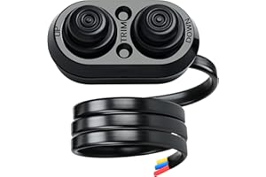Trim Switch for Boat, Haoguo Tilt Trim Switch with IP67 Waterproof, Suitable for Fishing Boats Yachts Ships