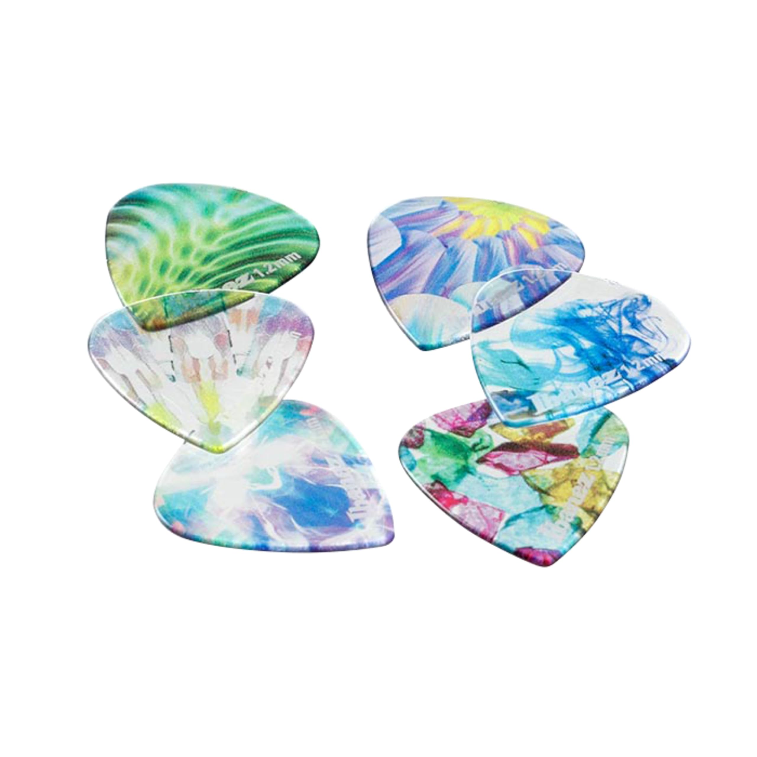 IBANEZ KALEIDO Series Picks - Copolyester Material Extra Heavy / 6-Piece Set (PCP16XH-C2)