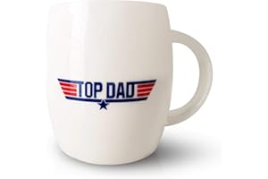L LIFETIME Patriotic Coffee Mug for Dad and Grandpa - Top Dad Fun Novelty Cup for Father’s Day Holiday or Birthday Gift - Present for Him