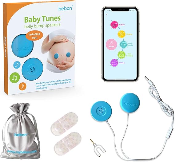 BabyBump Headphones Plays and Shares Music, Sound and Voices to The