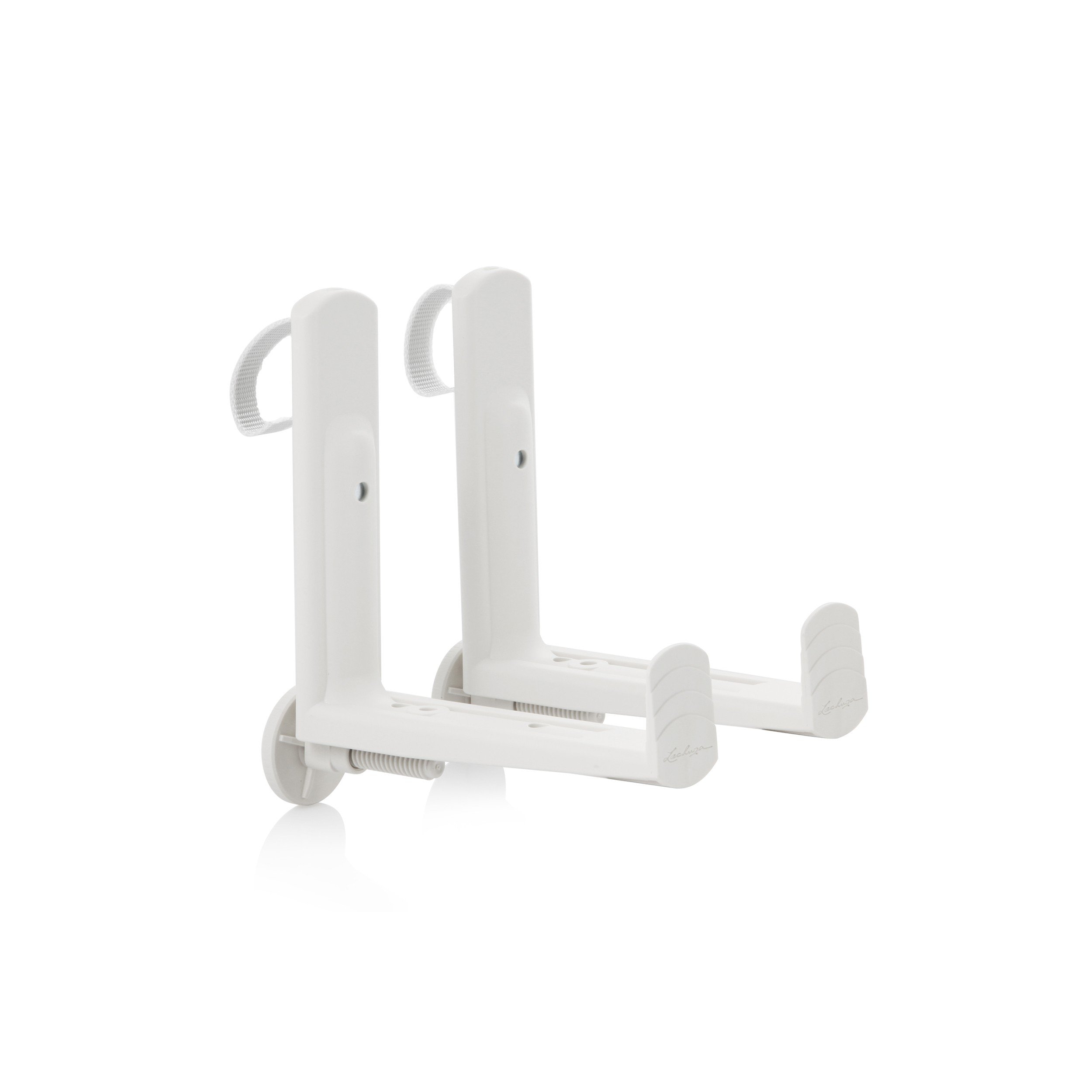 LECHUZA balcony box holder white (1 piece = 1 pair) white 19030