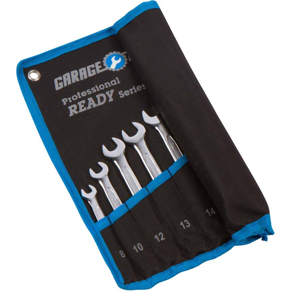 Metric Combination Wrench Set, 12Point Box (821mm) W/ Rollup Pouch