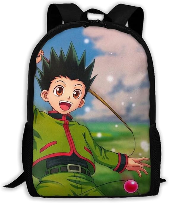Gon Freecss Hunter X Hunter School Backpack Bookbags 3d Printed Fashion