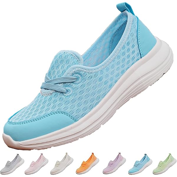Amazon.com | Women's Soft Sole Mesh Comfort Orthopedic Shoes