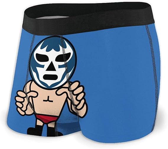 Amazon Co Jp イラスト ルチャリブレ メンズ 下着 おしゃれ レギュラーショーツ ボクサーパンツ 吸汗速乾 ハーフショーツ 通気性 ショーツ 抗菌防臭 肌着 快適フィット ビーチ パンツ 平角水泳パンツ 服 ファッション小物