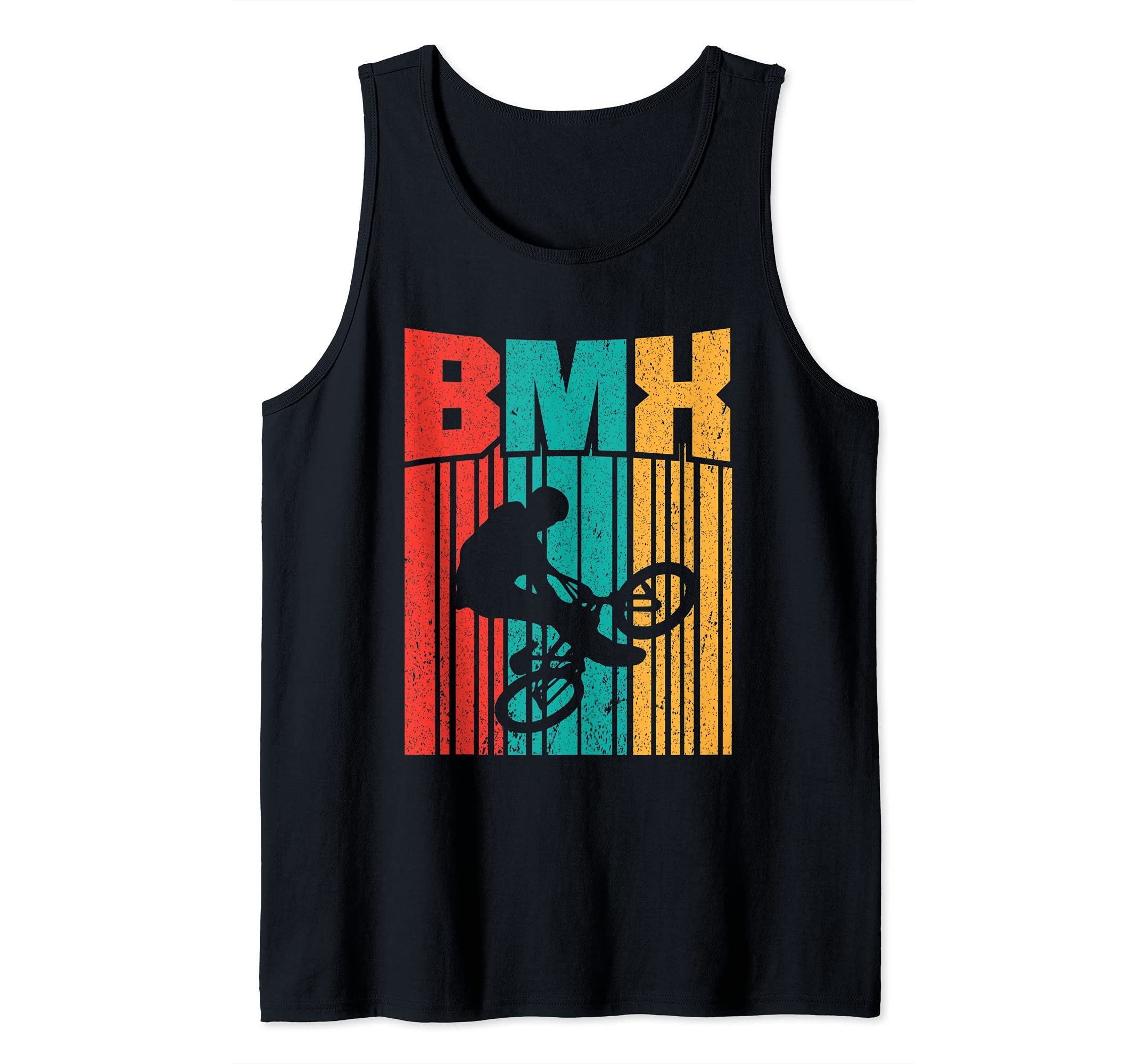 BMX Vintage Bike Bicycle Racing BMX Lover I Cool BMX Tank Top