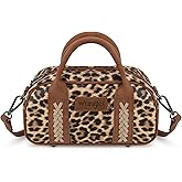 Wrangler Small Crossbody Purses for Women Boston Barrel Bag Mini Top Handle Bags with Crossbody Strap