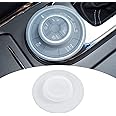 YARKIM for Nissan Patrol Y62 2010-2023 Gearbox Cover Dust Cover Central Control Gear Protective Film Interior Modification Accessories (Knob Dust Cover)