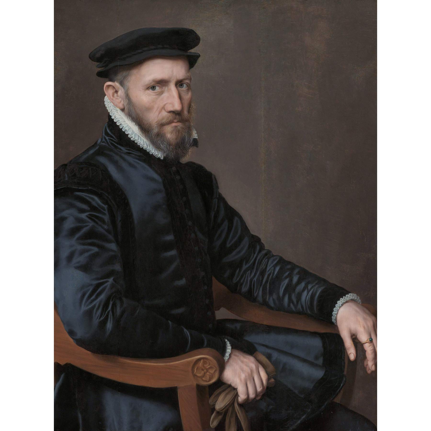 Artery8 Anthonis Mor Portraits Sir Thomas Gresham Painting Large Wall Art Poster Print Thick Paper 18X24 Inch