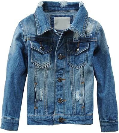 hooded denim jacket kids
