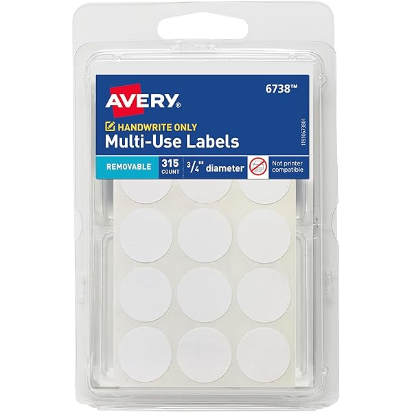 Retailers Blank Price Stickers Labels Various Sizes Audioprint Ltd.