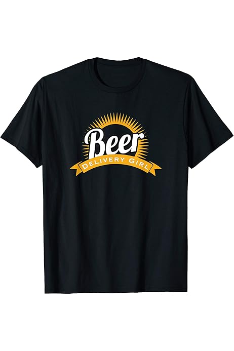 Amazon.com: Beer Delivery Girl Funny Beer Drinking Party T-Shirt :  Clothing, Shoes \u0026 Jewelry