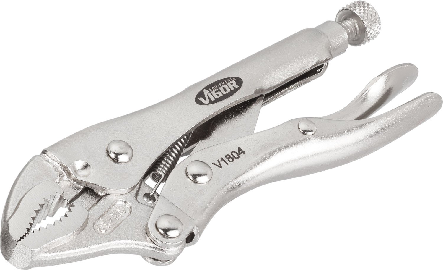 VIGOR V1804 Small Universal Grip Pliers - Multi-Colour