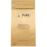 Pure Original Ingredients, Dried Chives, 4 Oz | For seasoning, garnishing, and enhancing flavor