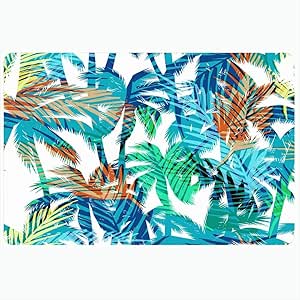 Alfombra de baño para baño Alfombrillas antideslizantes Estilo tropical