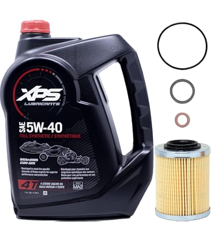 Amazon.com: Can-Am New OEM 4T 5W-40 Synthetic Blend Oil