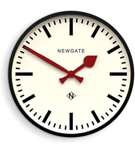 Amazon.com: NEWGATE® Universal Wall Clock | Large Modern Vintage