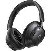 Baseus Bass BH1 NC Adaptive Active Noise Cancelling Headphones, Real-Time Adaptive Hybrid ANC, SuperBass 2.0, LDAC Hi-Res Sound, 80H Playtime, 5-Mic AI Clear Calls, Comfortable Fit, Bluetooth 6.0