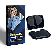 NOMEAROD Stick On Readers for Sunglasses, Waterproof Resuable Stick On Bifocal Lenses, Convert Eyewear to Reading Glasses