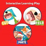 Skillmatics Snip Snip Scissor Skills Activity Book with 2 Child-Safe Scissors view 6