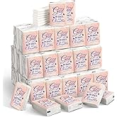 Karenhi Christian Purse Tissue Packs Wedding Tissues Packs for Guests Bible Verse Mini Size Tissue Packs Pocket Tissues Travel Packs for Home Bag Car Homeless Gifts(120 Packs)