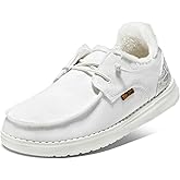 STQ Women's Loafers丨Orthopedic Fur Lined Ultralight Boat Shoes with Arth Support