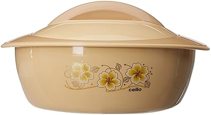 Cello Futura Plastic Casserole, 2 litres, Beige