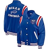 WEAR by Erin Andrews Women's NFL Varsity Lightweight Full-Snap Jacket
