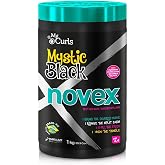 NOVEX Mystic Black Deep Conditioning Mask - Baobab Oil Protects, Adds Moisture, Controls Frizz, Enhances Shine - rich in Vitamin A, C, D and E - omega 3, 6 and 9 (1kg/35.3oz)
