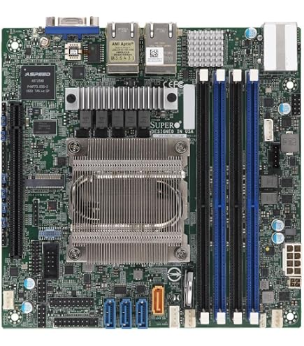 Amazon.com: AsRock Rack ROMED4ID-2T Proprietary(Deep Mini-ITX