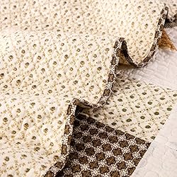 YAYIDAY Patchwork Bedspread Set Oversized King
