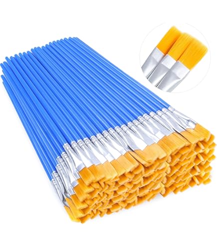 20PCS Paint Brush, 1 Inch Paint Brushes Bulk For Acrylic - View #3