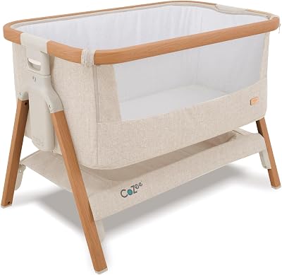 Tutti Bambini CoZee Next To Me Crib & Standalone Baby Cot Walnut/Ecru