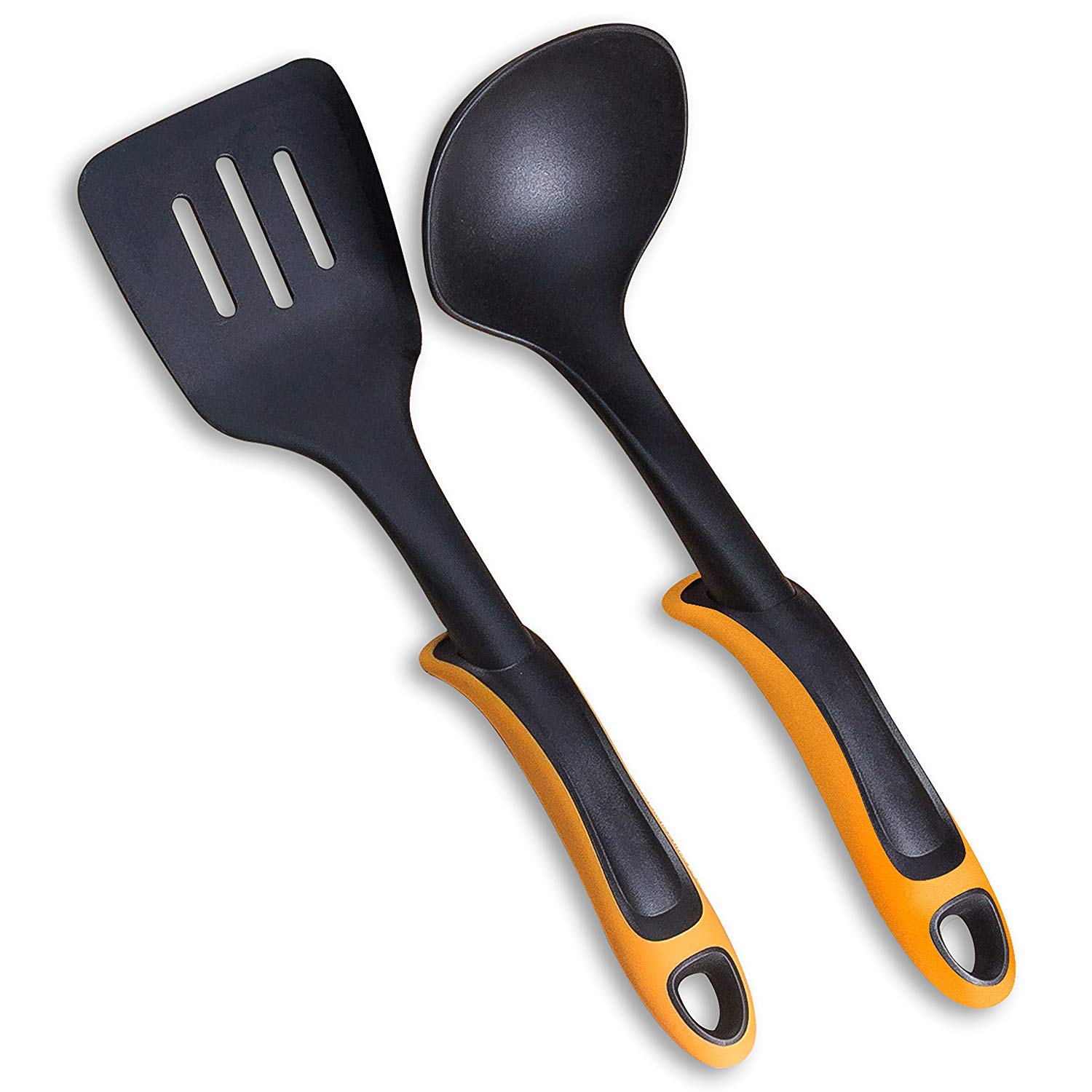 Best Kitchen Utensils And Uses Nylon Slotted Spoon With Tpr Handle