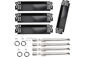 ADVIACE Grill Replacement Parts for Nexgrill 720-0830H, 720-0864, 720-0864M Gas Grills, 4 Pack Grill Burners, Heat Plates Shield and Igniter Replacement Repair Kit for Home Depot Nexgrill 4 Burner 720-0830H