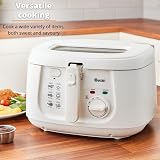 Swan SD6080N 2.5 Litre Deep Fat Fryer Viewing Window 1800 W White view 3