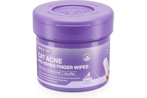 HICC PET Cat Acne Chin Treatment - Removing Excess Oil