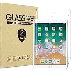 ProCase 2 Pack Screen Protector for 9.7" iPad 6th