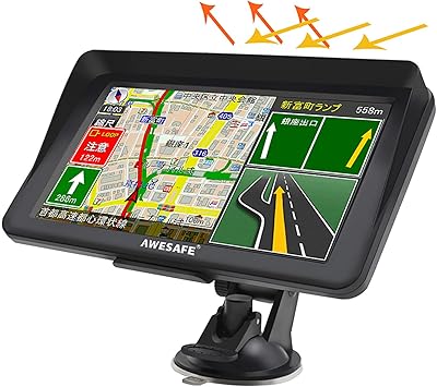 Amazon Co Jp ポータブルカーナビ 7インチ 液晶タッチパネル 高性能gps カーナビゲーション 車載カーナビ 年 最新地図 対応 家電 カメラ