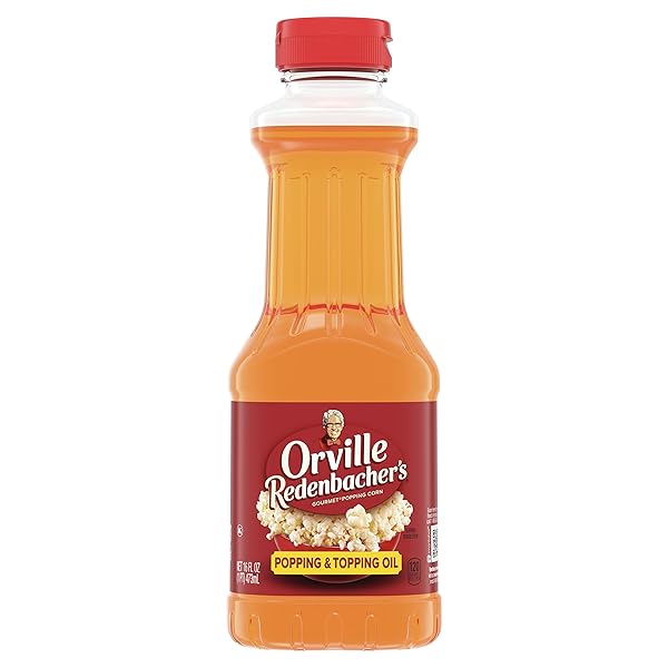 ORVILLE REDENBACHER’S POPCORN OIL, BUTTER FLAVOR, 16 FL OZ
