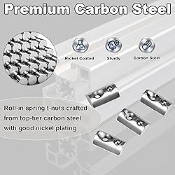 M3 Roll in Spring Loaded T Nut 100pcs M3x0.5mm