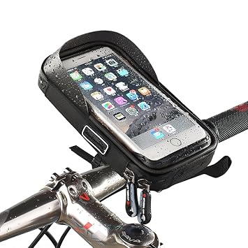 top tube phone holder