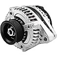 GDSMOTU AND0339 11150 11151 31100-RDJ-A01 Alternator Compatible with for Acura MDX RL TL for Honda Odyssey Pilot Ridgeline 3.2 3.5L 3.7L, 11099 Auto Part Alternator 130AMP 12V