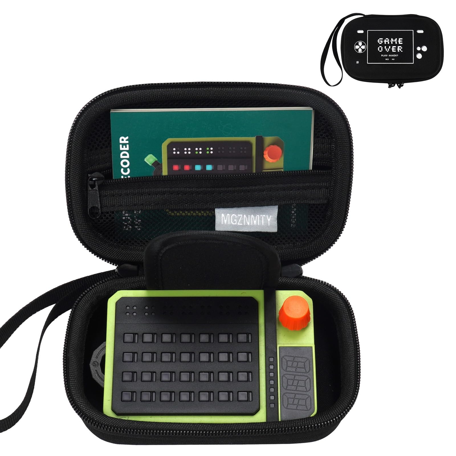 Photo 1 of MGZNMTY Travel Carrying Case for GiiKER Super Decoder, Storage Holder for GiiKER Toys Handheld Game Console Accessories (Case Only)