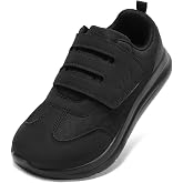 WIDE TOE BOX Wide Shoes Women Hook and Loop Walking Sneakers | Wide Toe Box, Easy to Put on/off, Adjustable Strap, for Seniors, Elderly, Pregnant Women