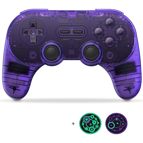 AKNES 8BitDo Pro Bluetooth Wireless Controller for Switch/Switch