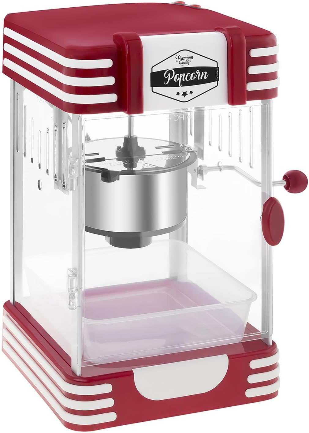 Bredeco BCPK-300-WR Palomitera Mini Máquina de Palomitas (300 W ...