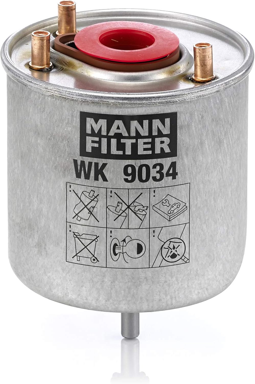 MANN-FILTER WK 9034 Z Fuel filter - Fuel filter Set including gasket / gasket set - For Passenger Cars